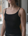 BASERANGE 25 Early Spring Tank Top BAS-TOTT-BL-000-HEI Black